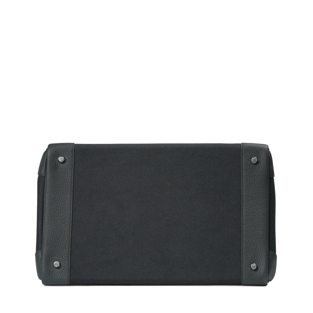 Hermès HAC 40 Toile H / Togo Noir / Noir
