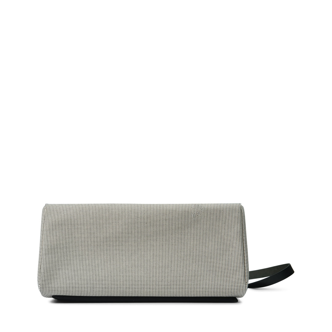 Hermès Herbag 50 Zip Cabine Quadrille Viking Toile H / Vache Hunter Noir