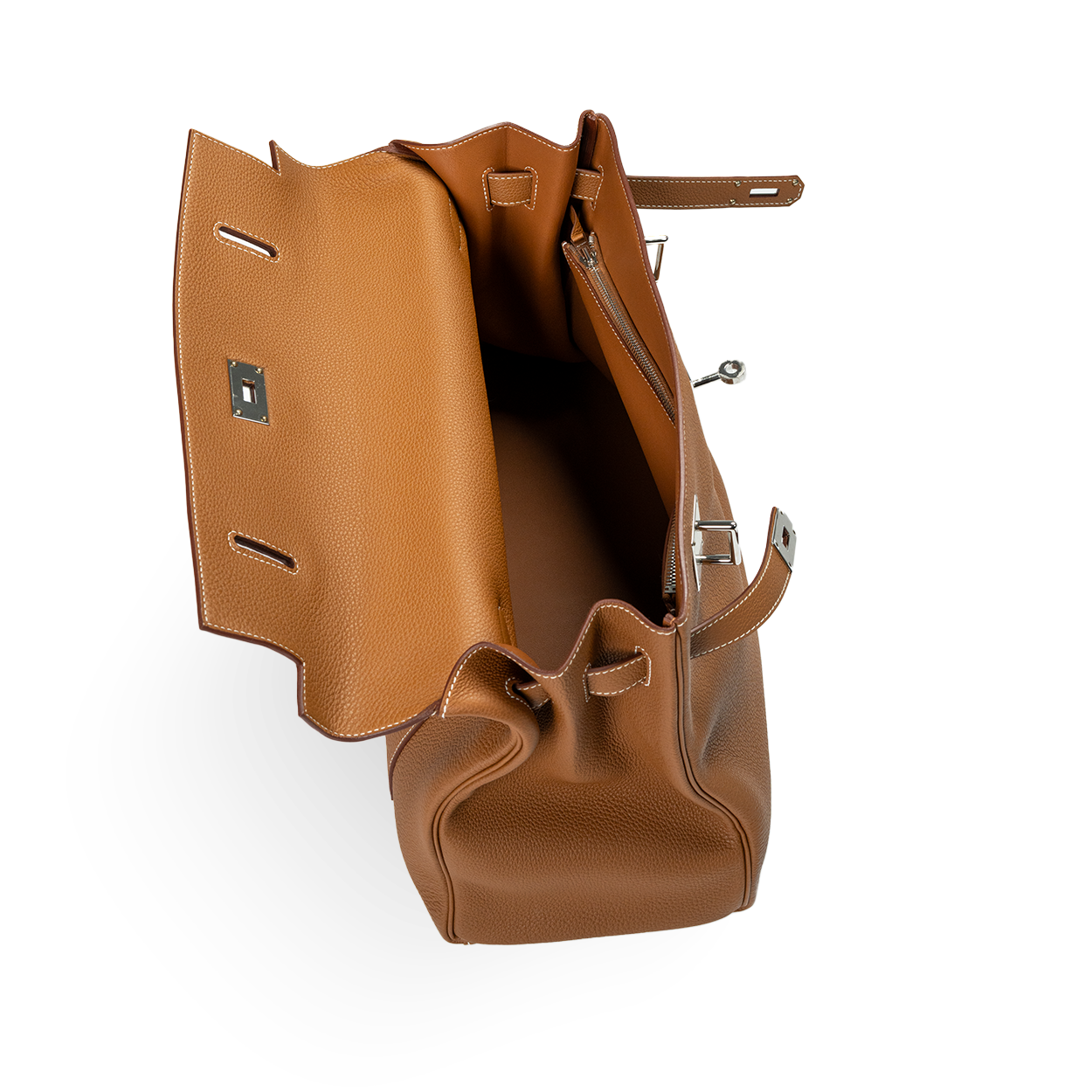 Hermès Kelly 42 Maxi Togo Gold