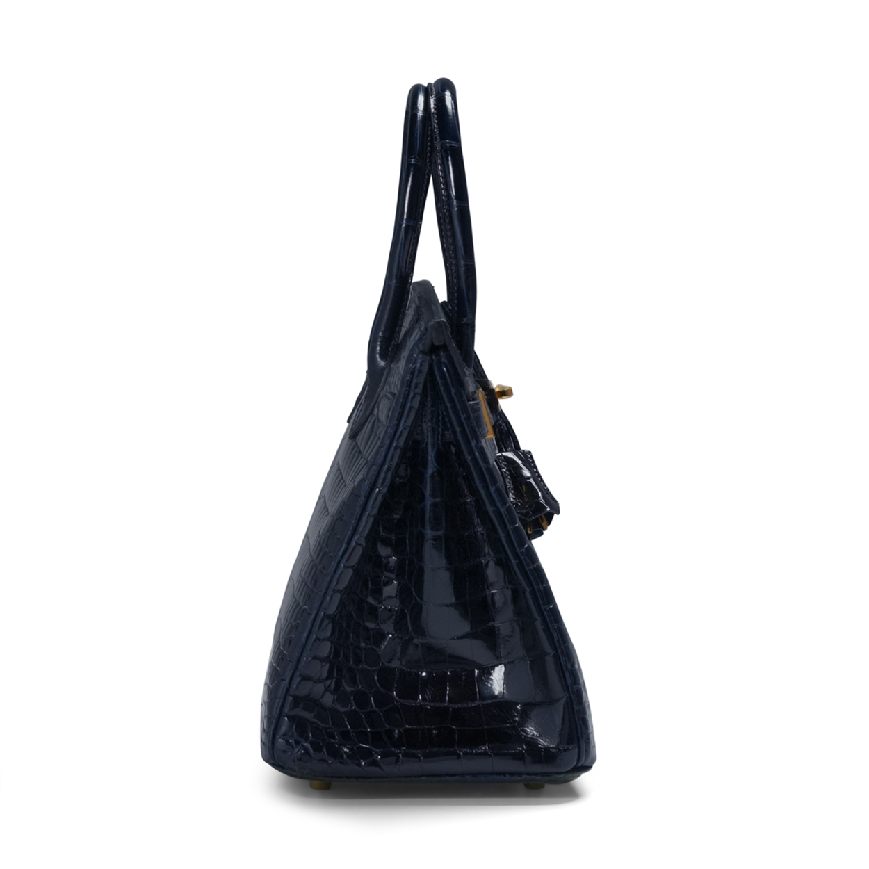 Hermès Birkin 30 Porosus Crocodile Navy Blue- 2018