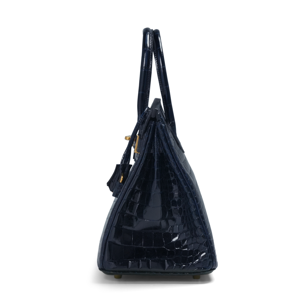 Hermès Birkin 30 Porosus Crocodile Navy Blue- 2018