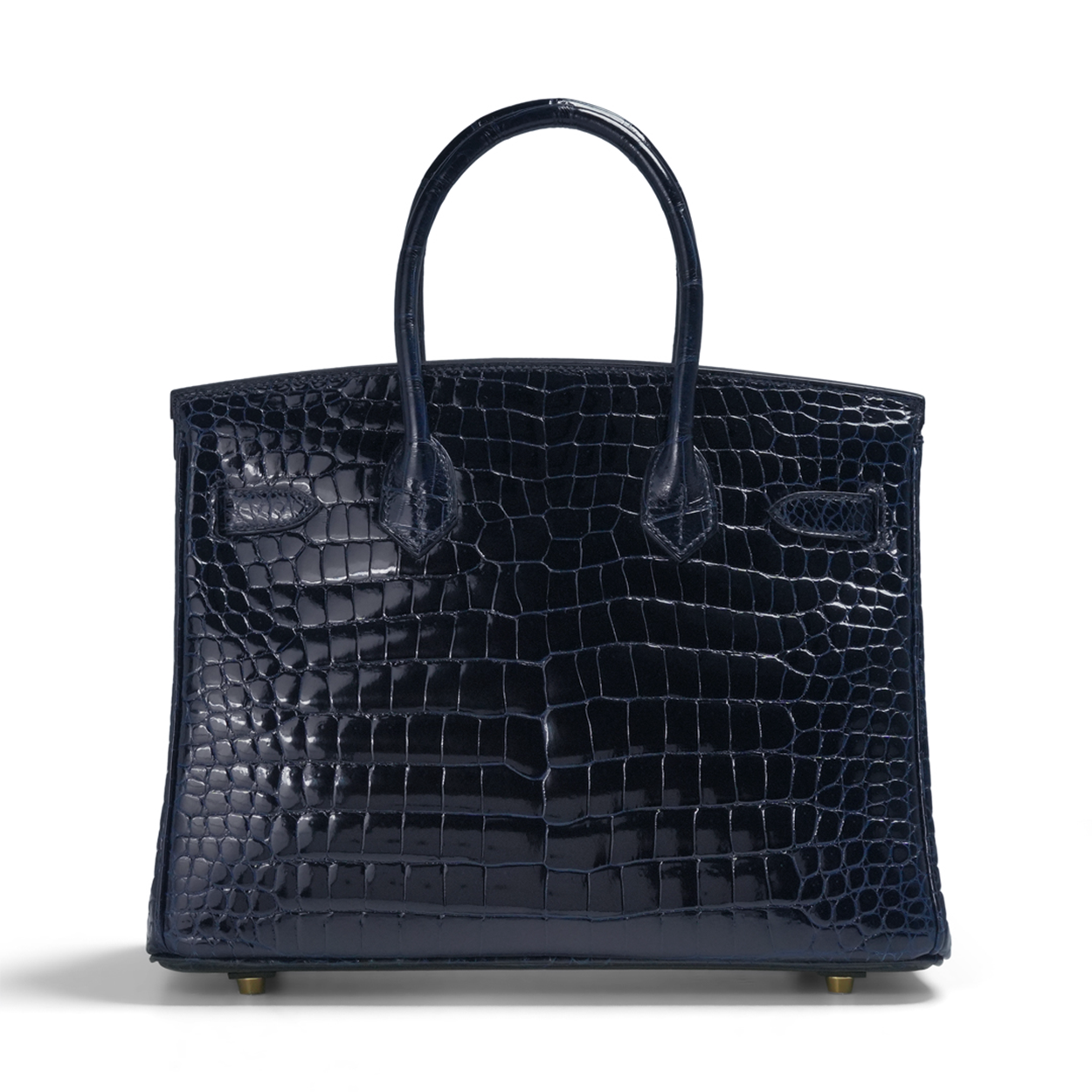 Hermès Birkin 30 Porosus Crocodile Navy Blue- 2018