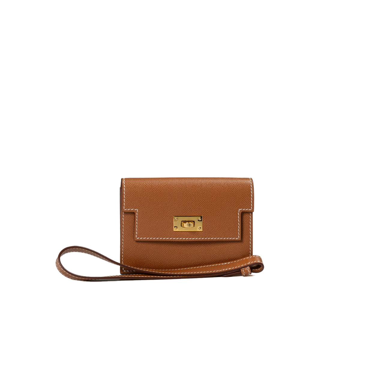 Hermès Kelly Pocket Slim Wallet Gold Epsom
