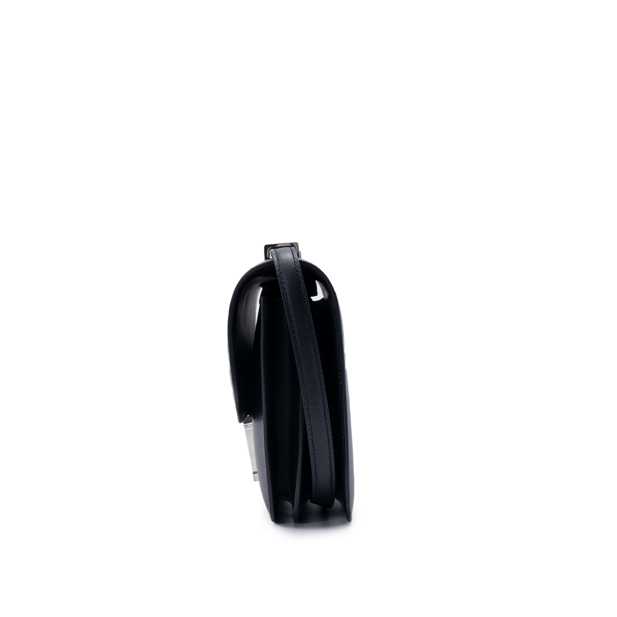 Hermès Constance 18 Mini Touch Alligator Mississippiensis Matte / Veau Swift Noir / Béton- 2024
