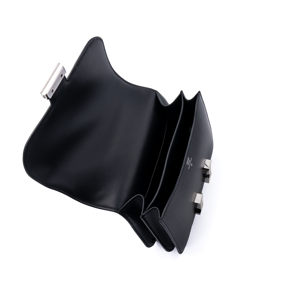 Hermès Constance 18 Mini Touch Alligator Mississippiensis Matte / Veau Swift Noir / Béton- 2024