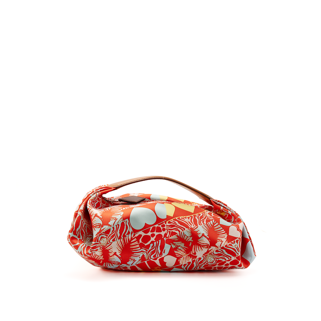 Hermès Balusoie Silky Capucine / Bleu Zéphyr / Nature