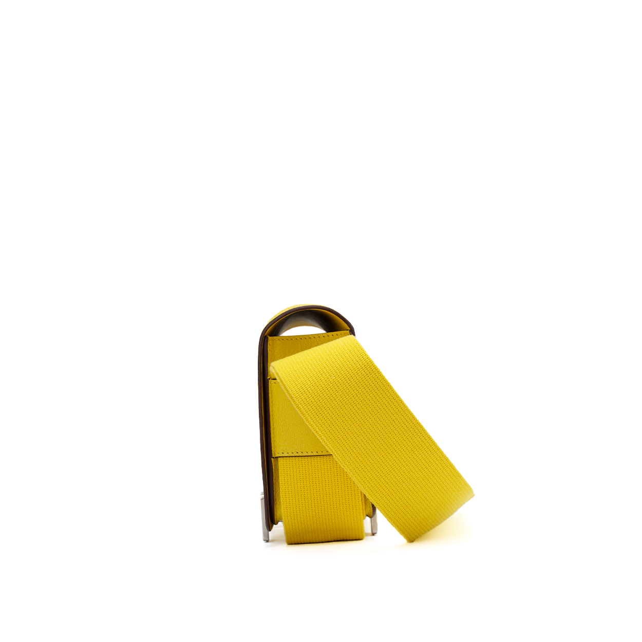 Hermès Geta Bag Chèvre Mysore / Swift Jaune de Naples - 2023