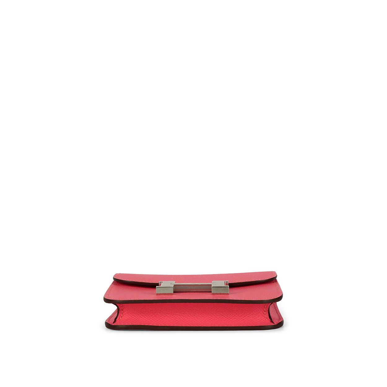Hermès Constance Slim Wallet Epsom Rose Azalee