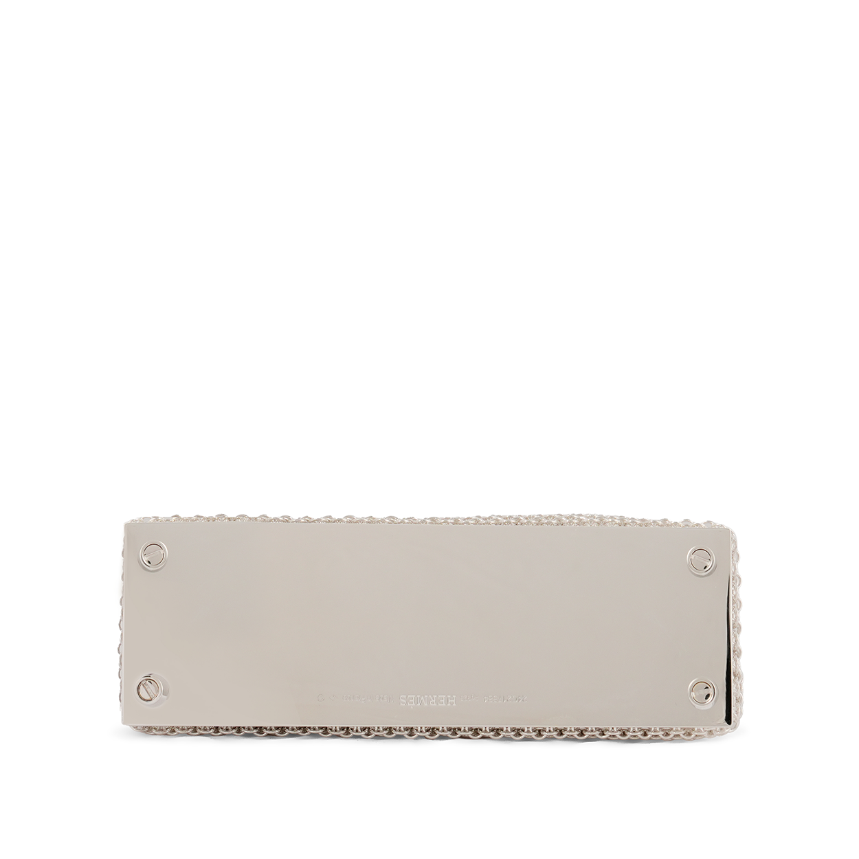 Hermès LIMITED EDITION Mini Kelly Sterling Silver Kellymorphose Sac Bijou D’argent - 2025