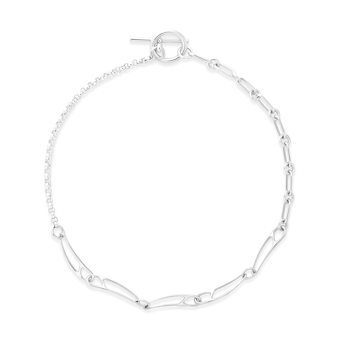 Hermès Chaine d'ancre Punk necklace
