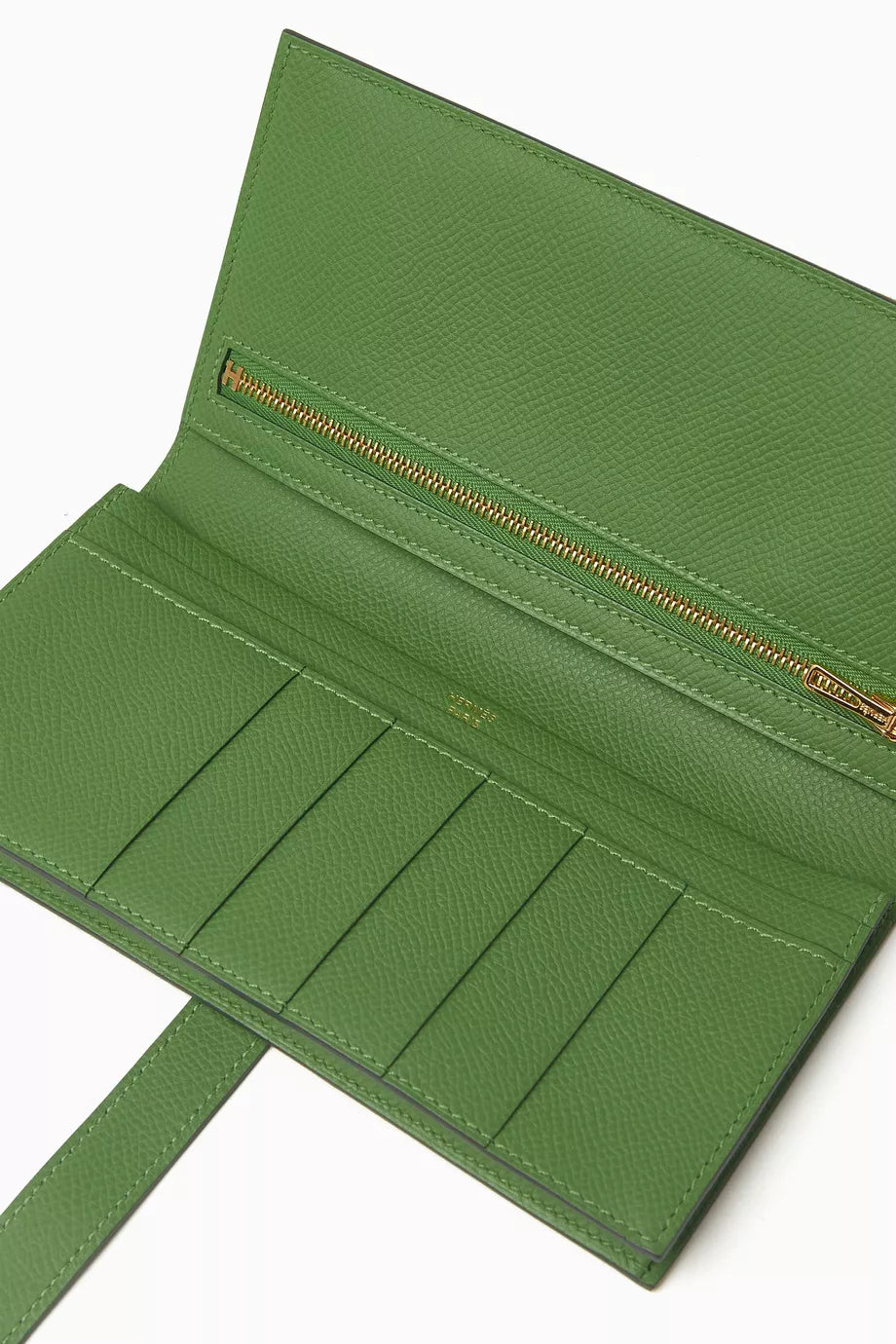 Hermès Bearn Soufflet Wallet - Bambou