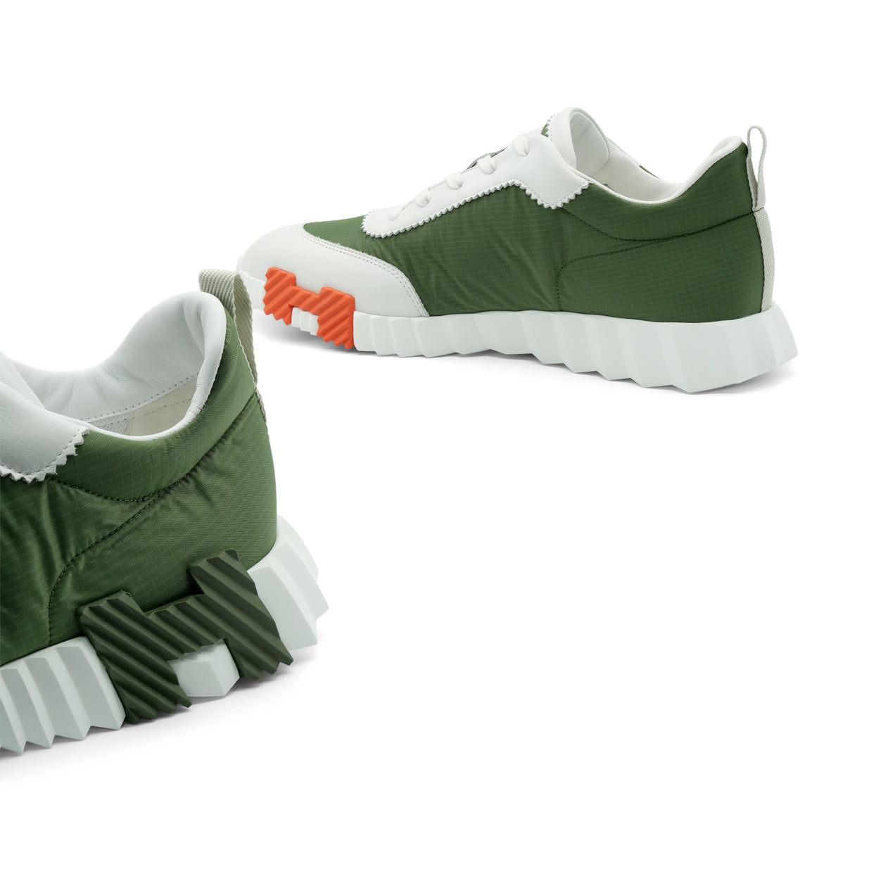 Hermès Bouncing Sneaker - Matcha/Blanc (43.5)