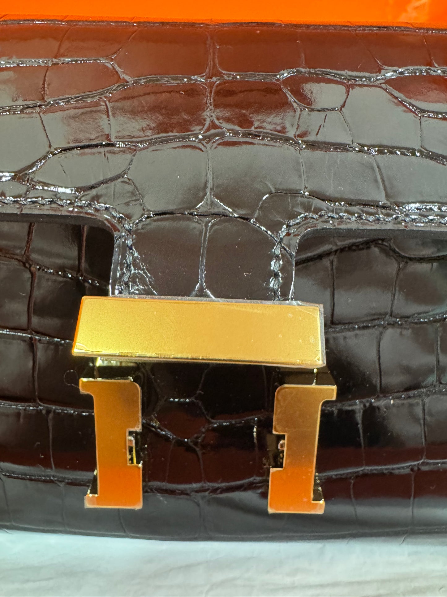 Hermès Constance To Go Alli Missi Lisse Noir