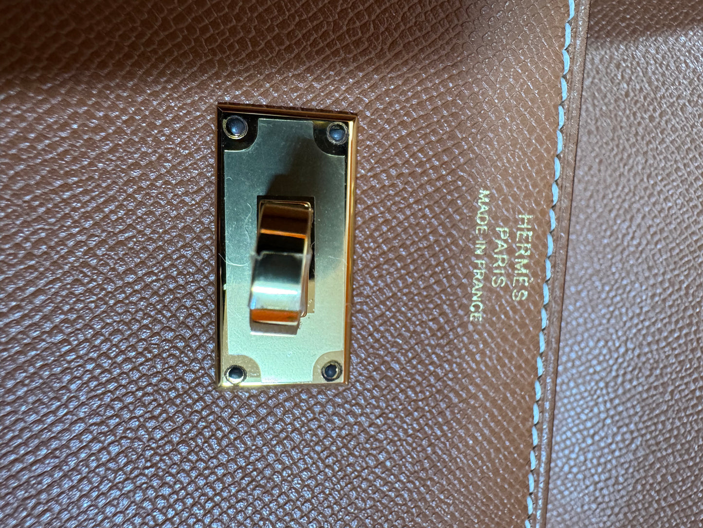 Hermès Kelly Pocket Slim Wallet Gold Epsom