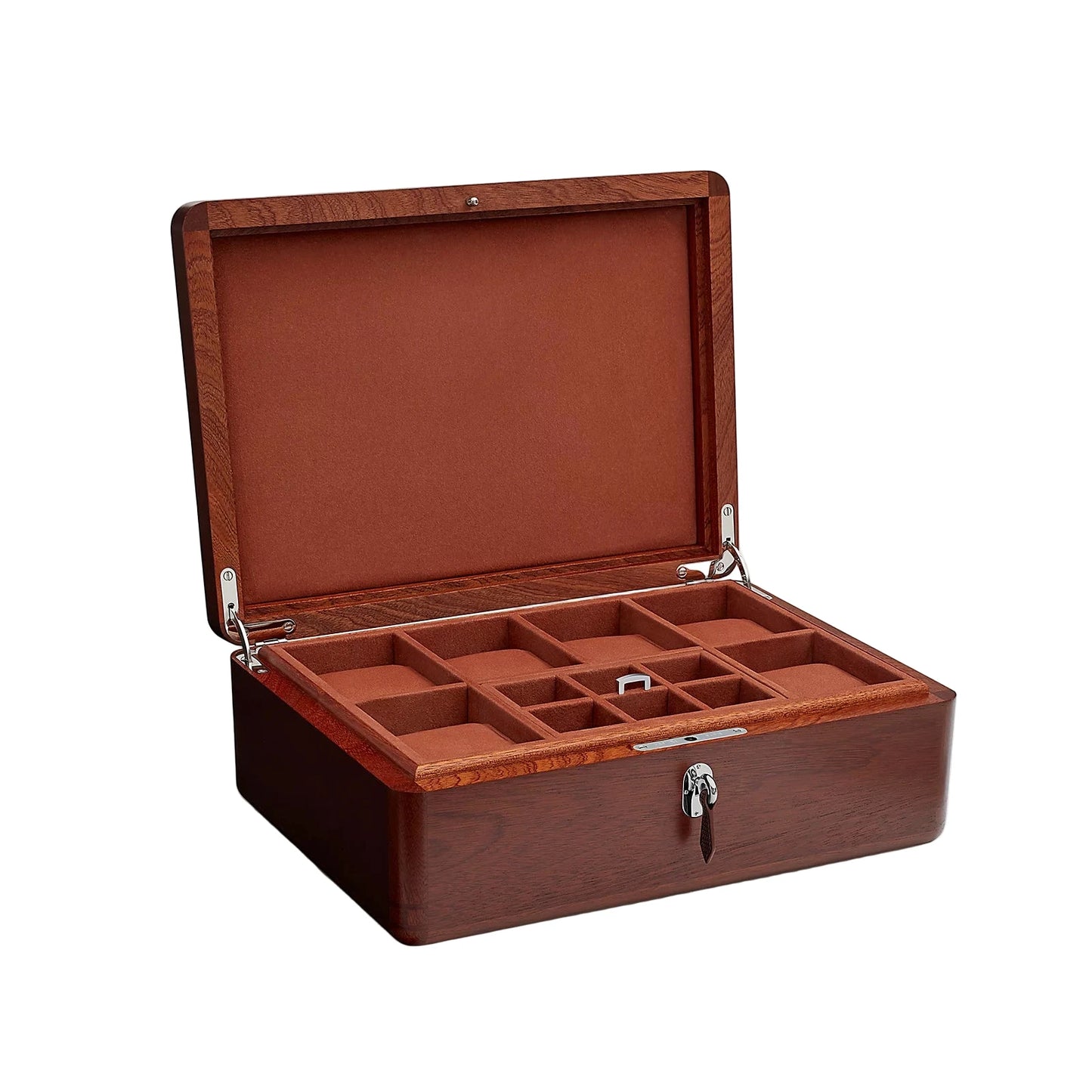 Hermès Casaque H en Dedale watch and cufflink box