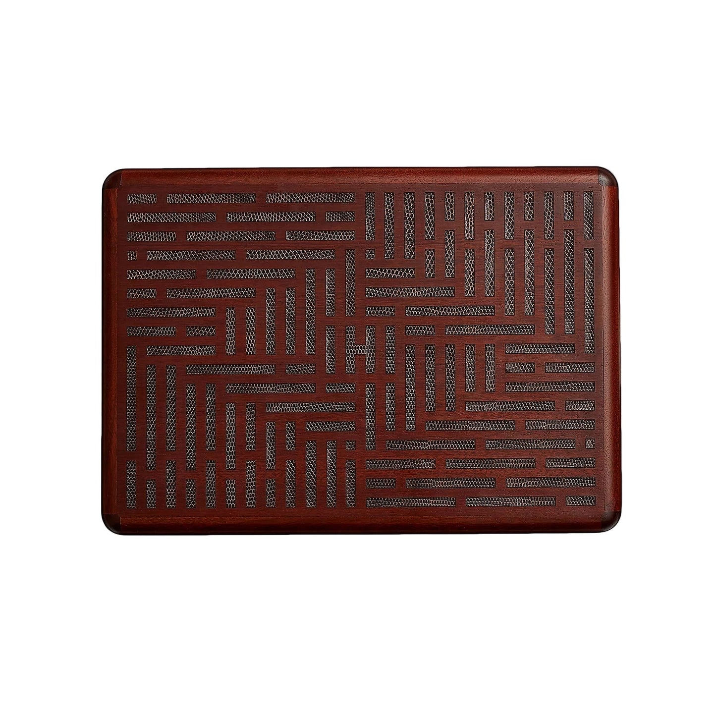 Hermès Casaque H en Dedale watch and cufflink box