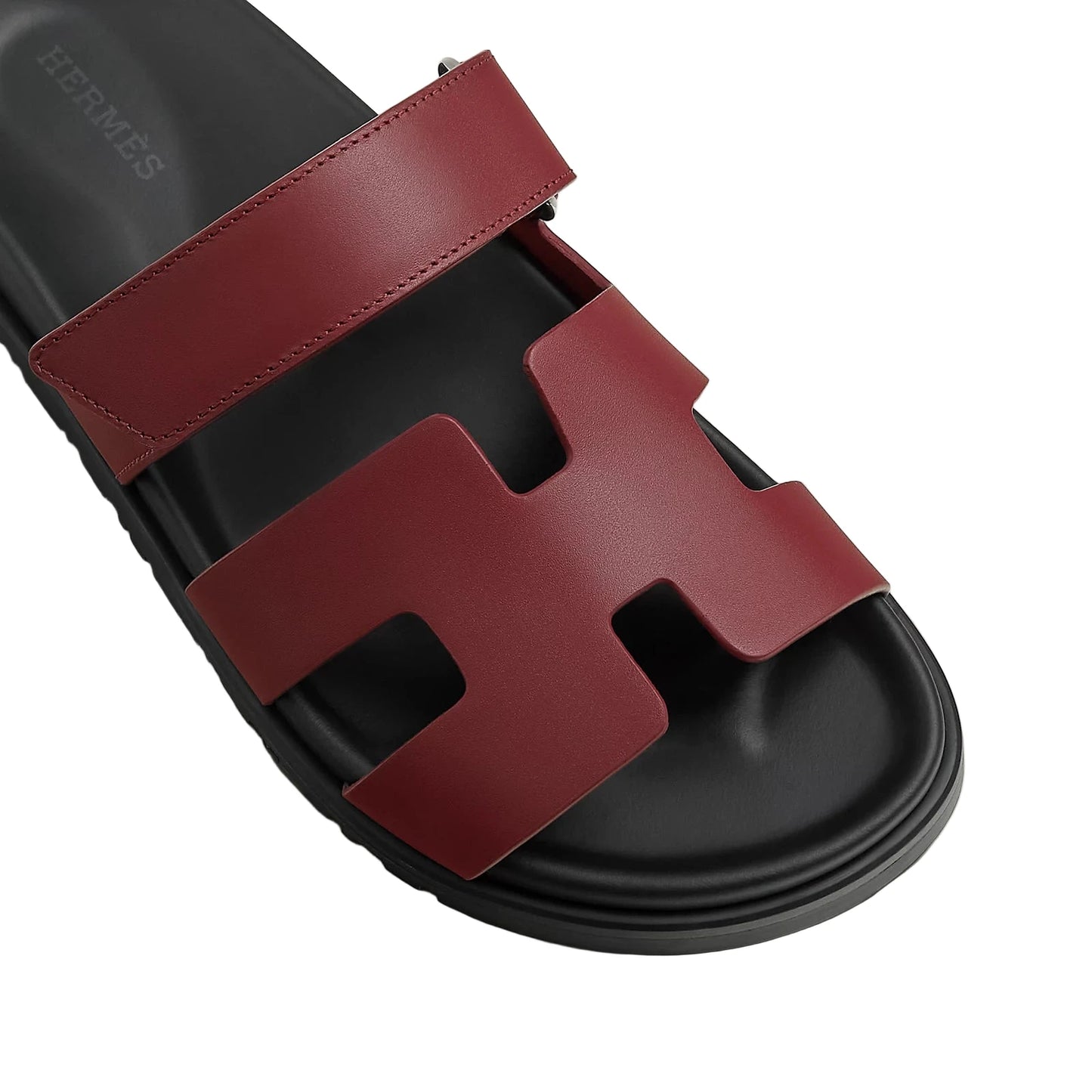 Hermès Chypre Sandal (Rouge H) (39.5)