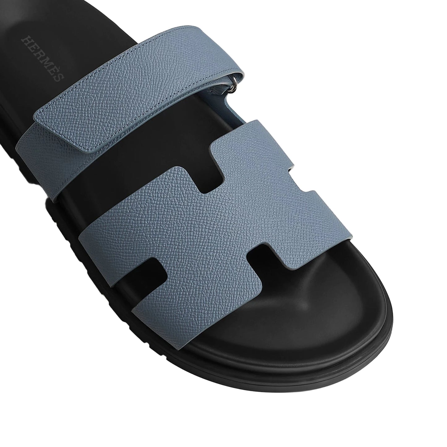 Hermès Chypre Sandal Size : 43.5 (Epsom Blue Grignon)