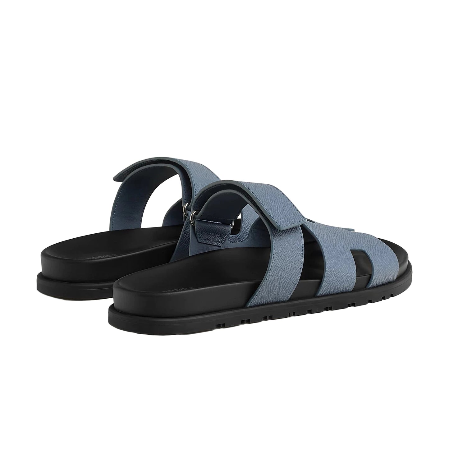 Hermès Chypre Sandal Size : 43.5 (Epsom Blue Grignon)