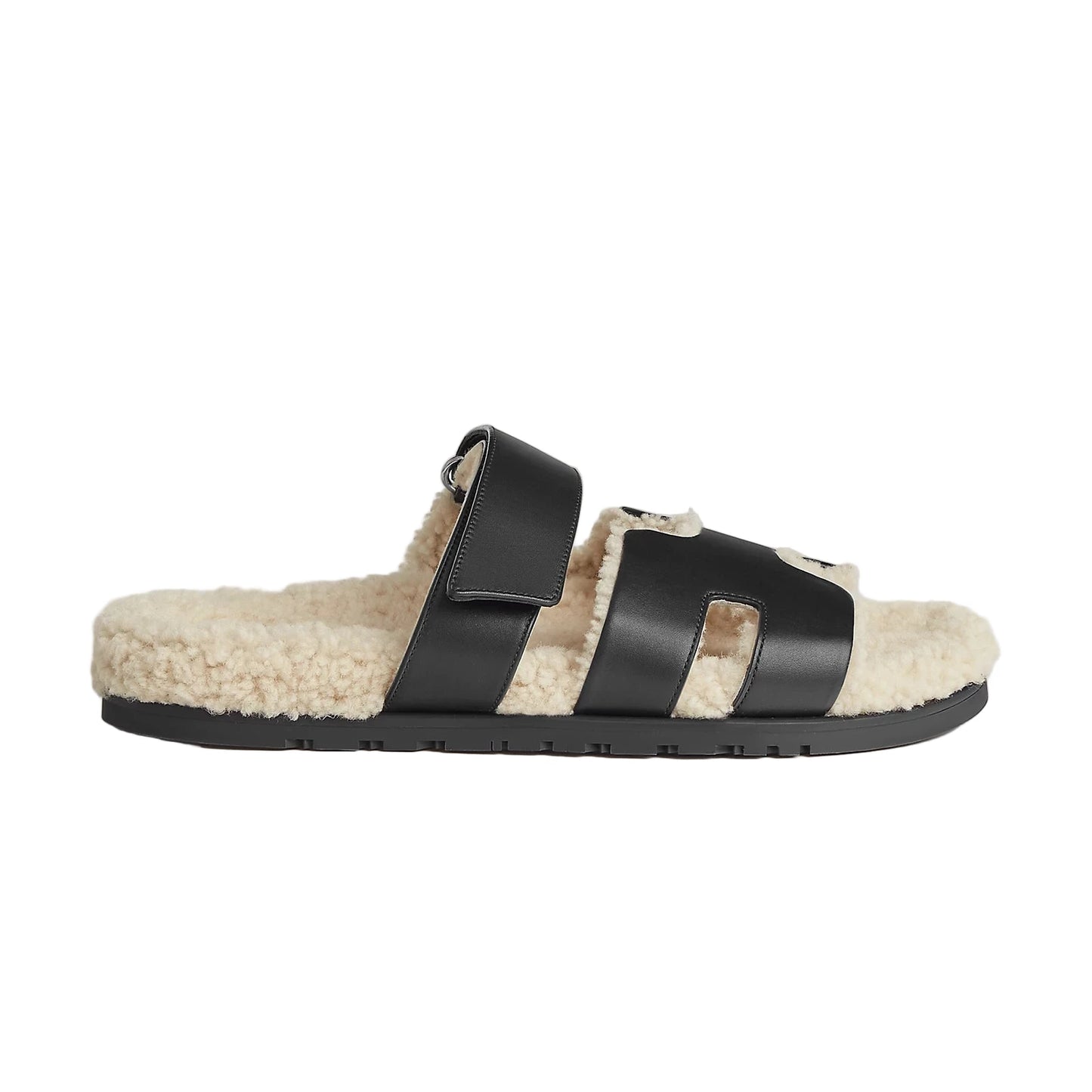 Hermès Chypre Sandal 43.5 (Noir/Écru) (Copy)