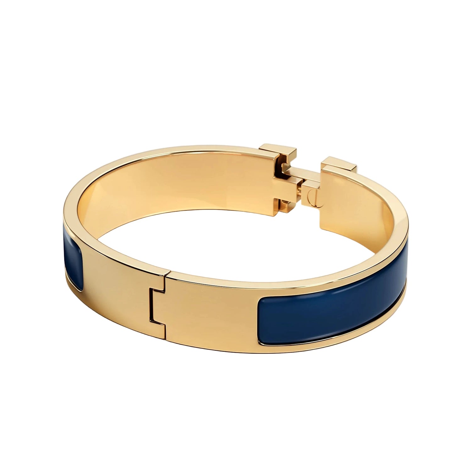 Hermès Clic H bracelet Ultramarine