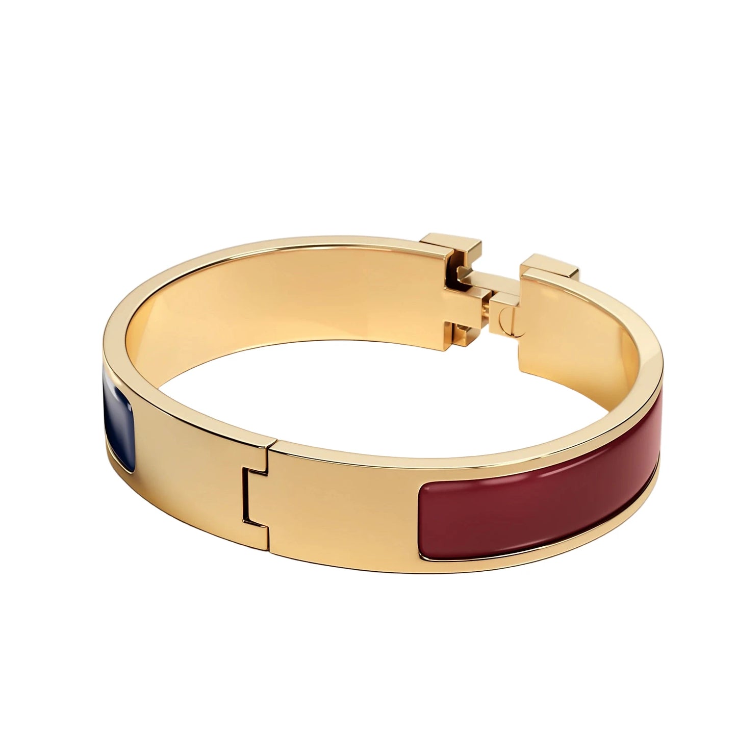 Hermès Clic H Color Block Bracelet Galaxie