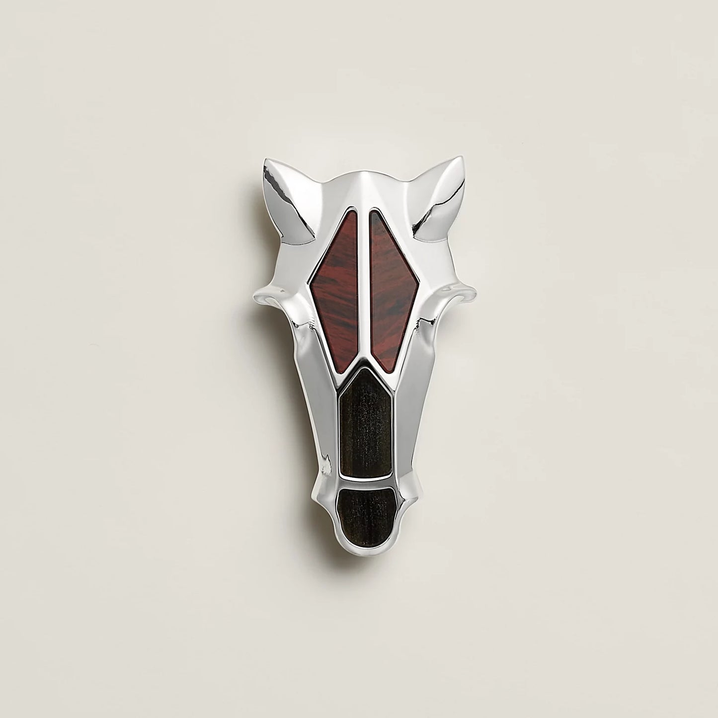 Hermès Destrier Minerale brooch