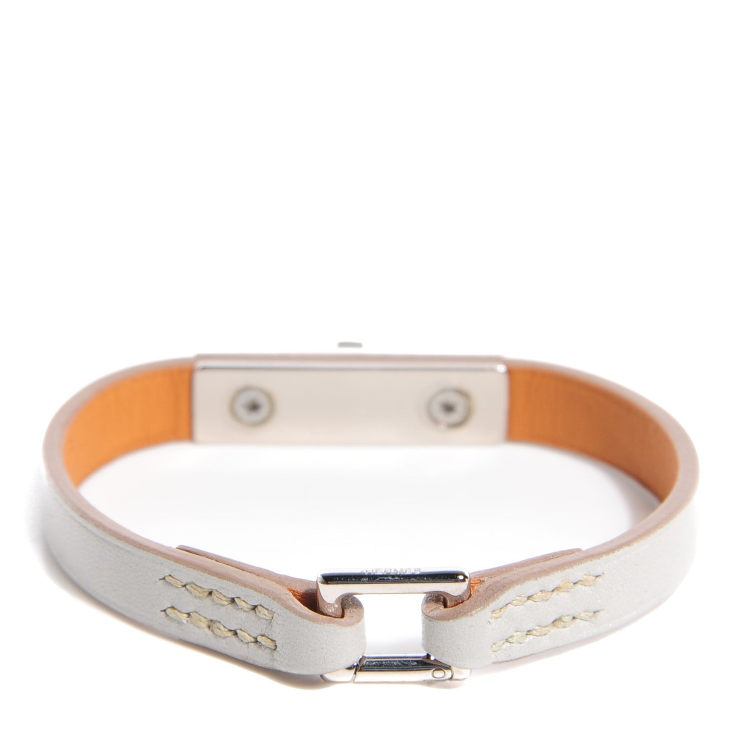 Hermès Chamonix Micro Kelly Bracelet XS Gris Perle