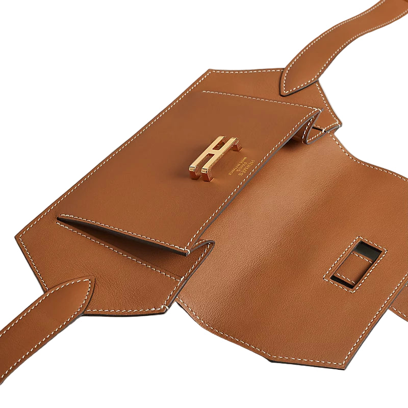 Hermès Elan Pocket 24 Belt Bag - Gold