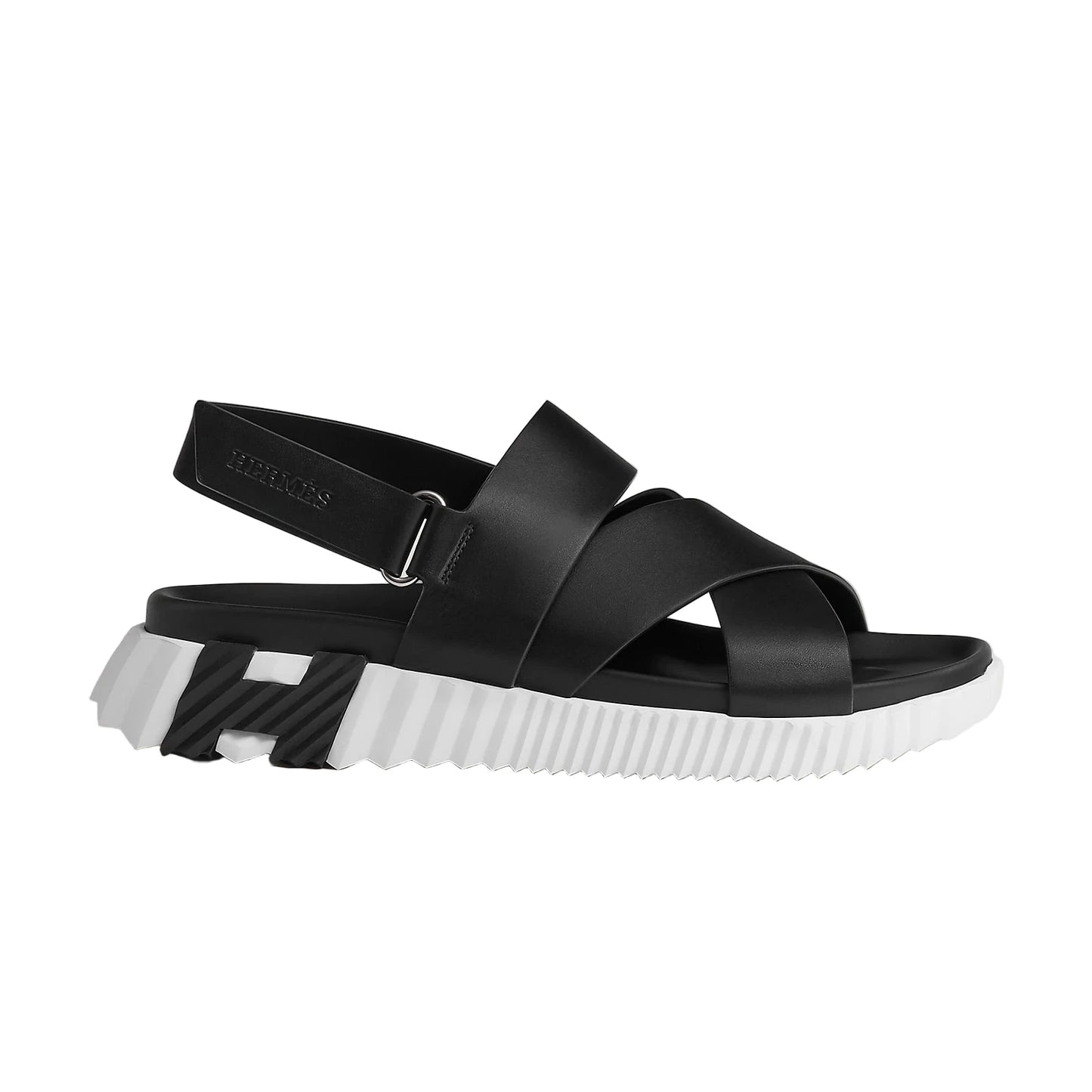 Hermès Electric Sandal (Noir) (46)