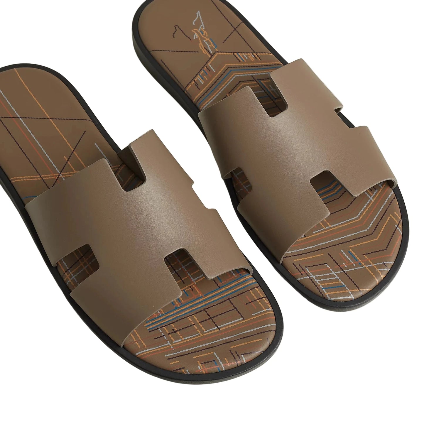 Hermès Izmir Sandal 44.5 (Etoupe)