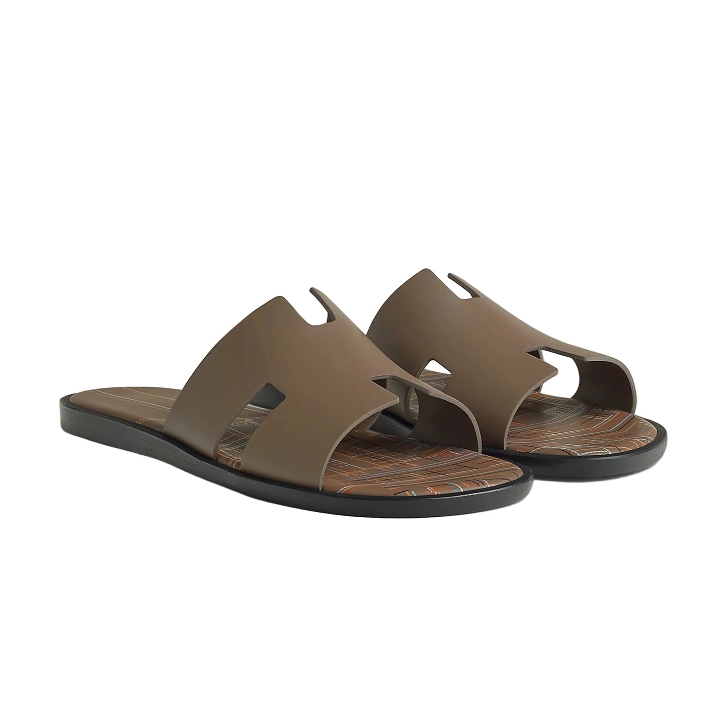 Hermès Izmir Sandal 44.5 (Etoupe)