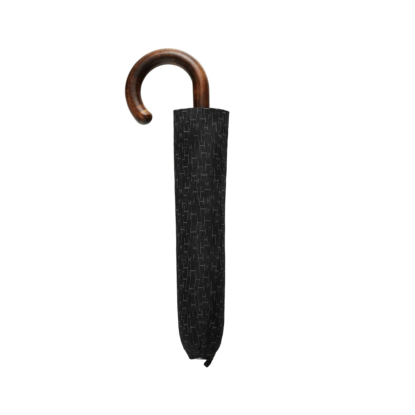 Hermès Pluie de H Long Umbrella - Noir