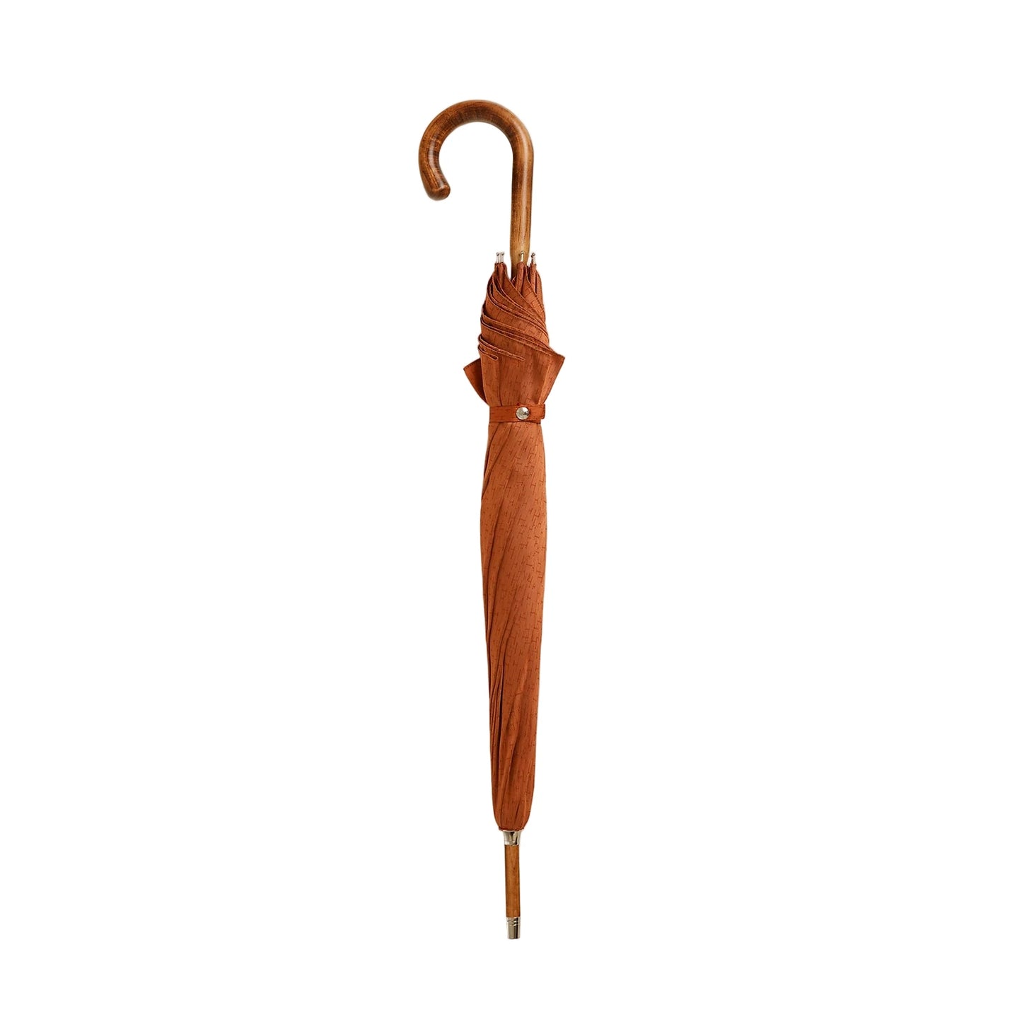 Hermès Pluie de H Long Umbrella - Potiron