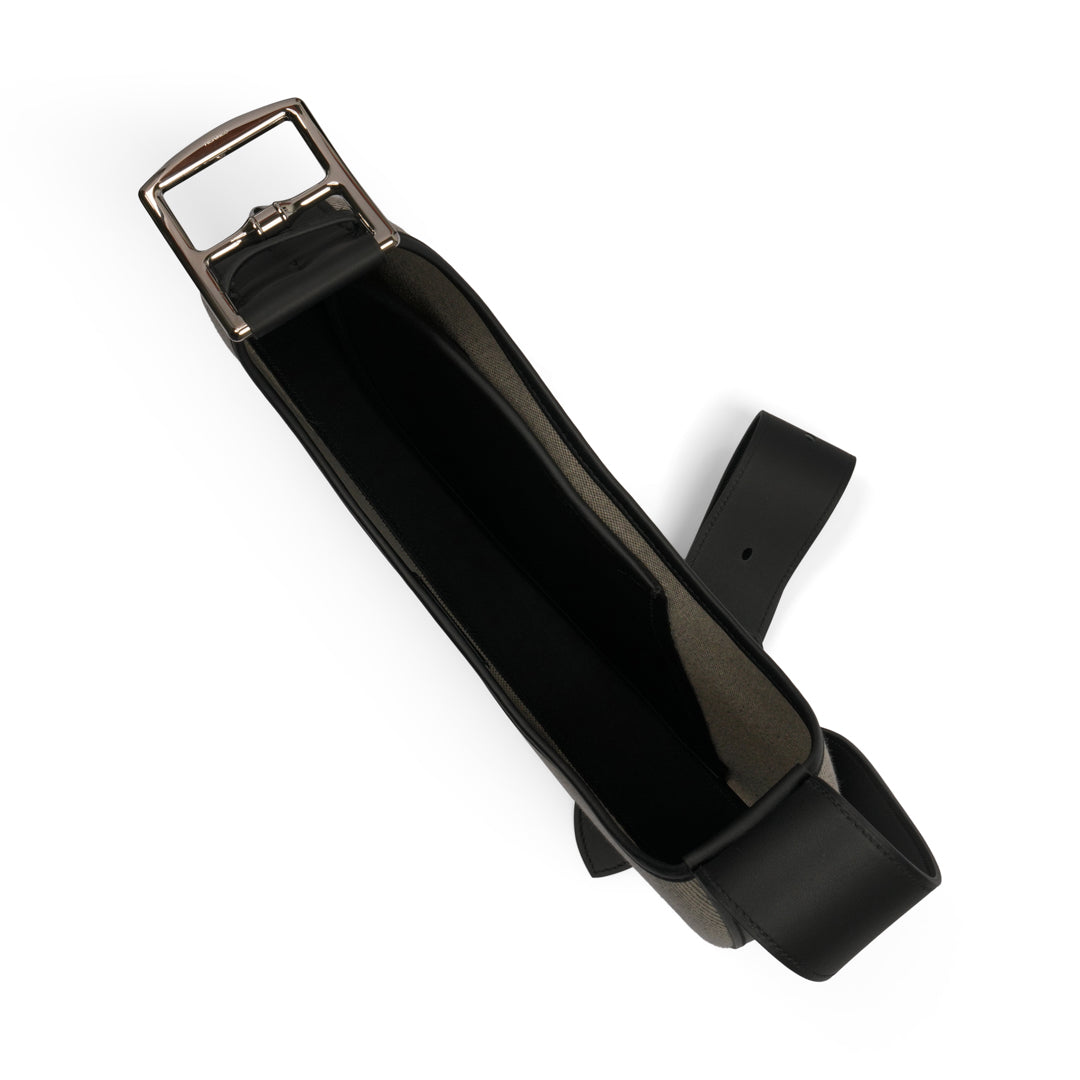 Hermès Arcon Bag - Toile H/Swift Écru-Noir/Noir - 2024