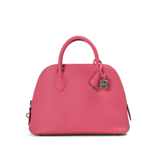 Hermès  Bolide 25 1923 Epsom Rose Azalée -2024