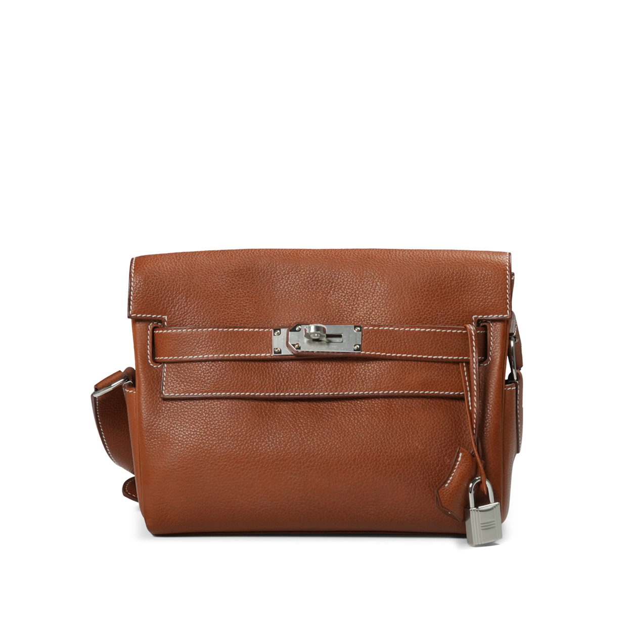 Hermès Kelly 25 Messenger Barenia Fauve- 2024