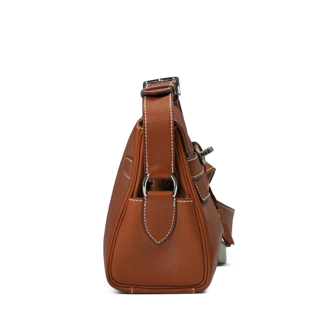 Hermès Kelly 25 Messenger Barenia Fauve- 2024