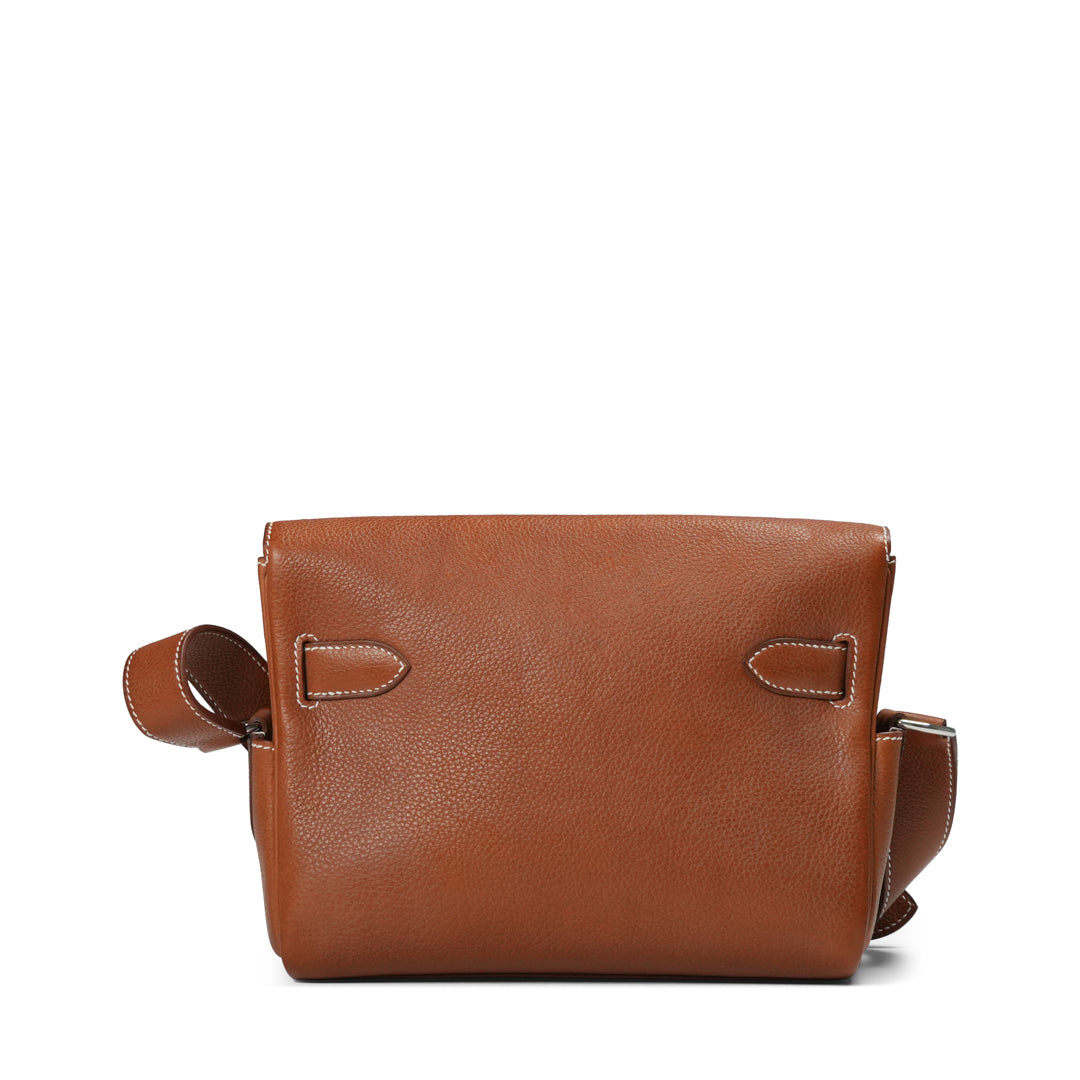 Hermès Kelly 25 Messenger Barenia Fauve- 2024