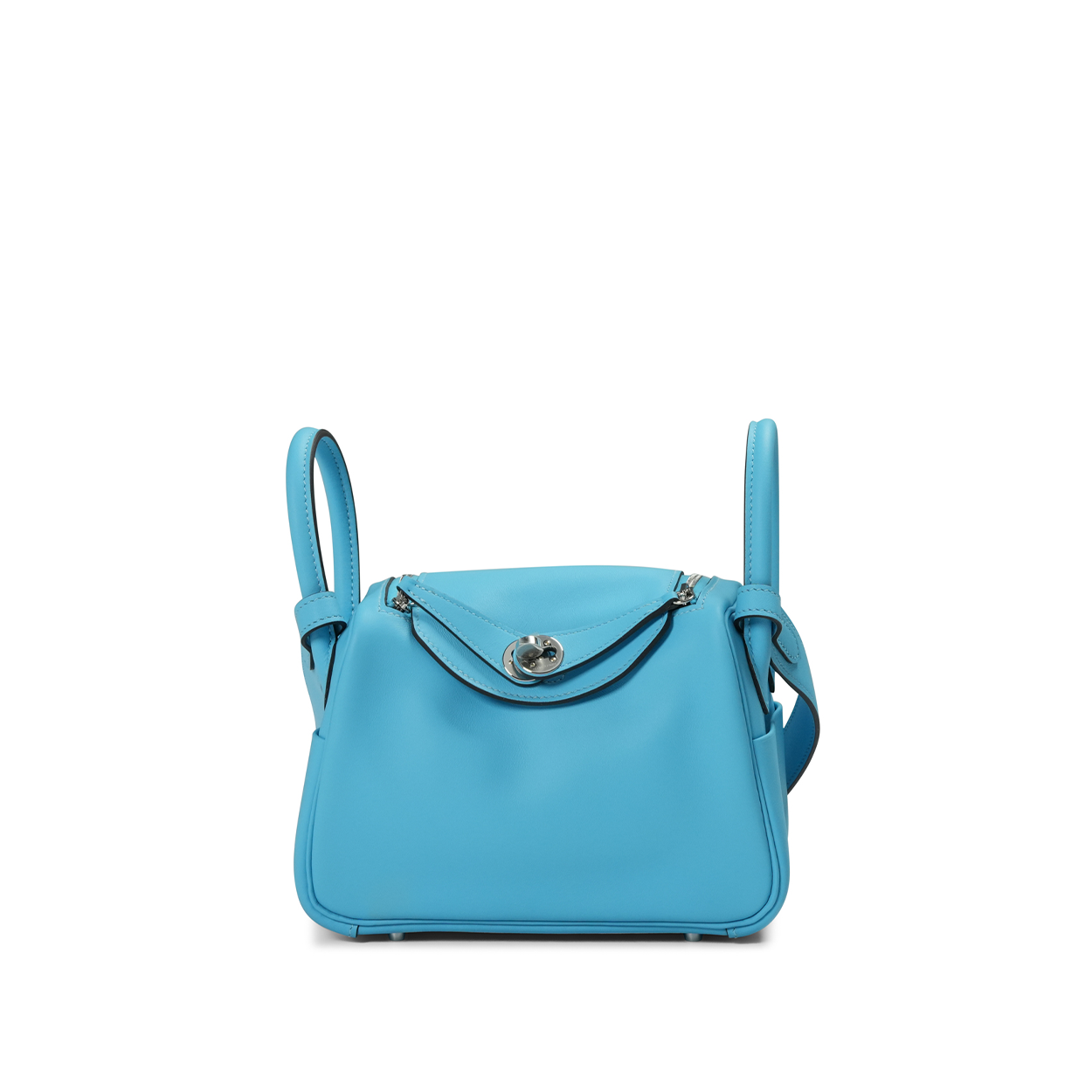 Hermès Mini Lindy 20 - Swift Bleu du Nord - 2024