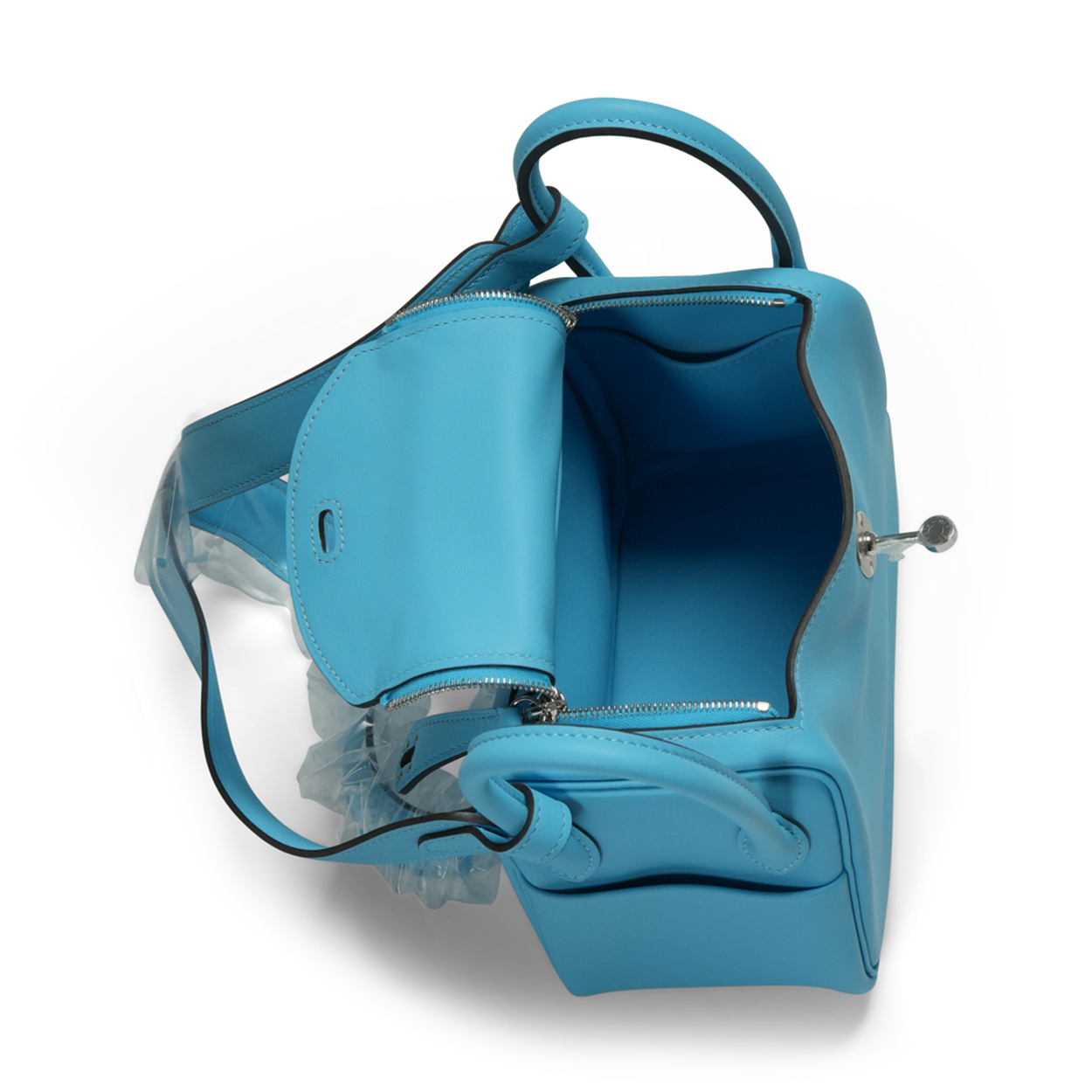 Hermès Mini Lindy 20 - Swift Bleu du Nord - 2024
