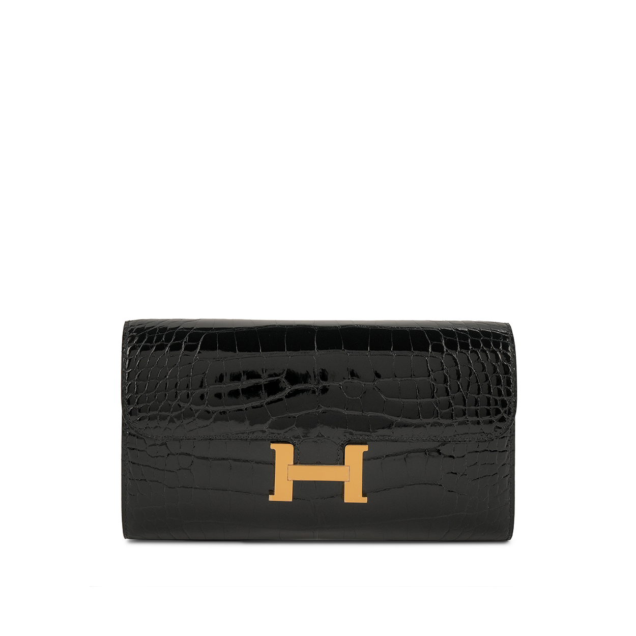 Hermès Constance To Go Alligator Mississippiensis Lisse - Noir - 2025
