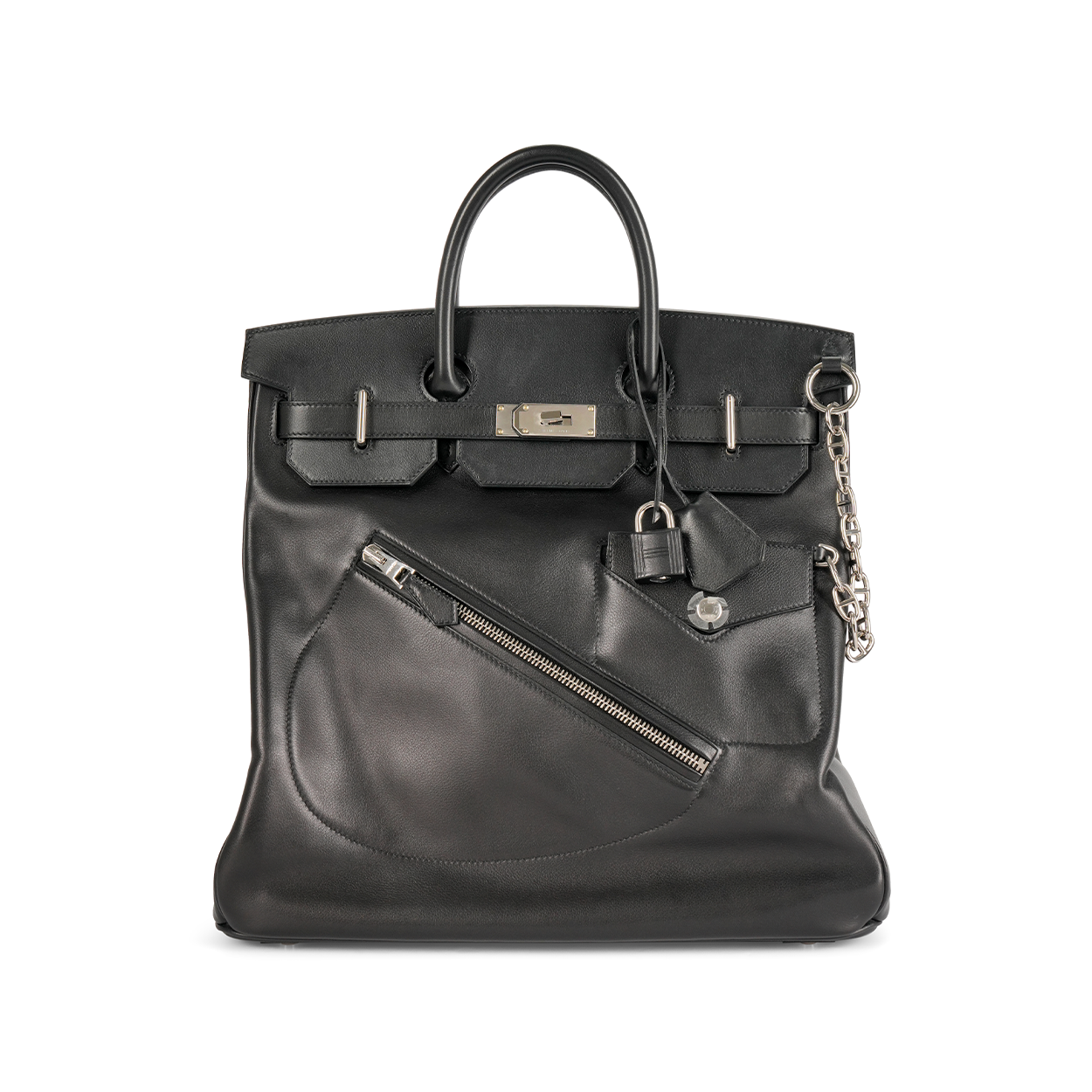 Hermès Hac 40 Rock Evergrain Noir - 2024