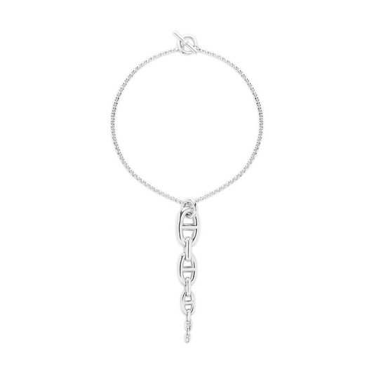 Hermés Chaine D'ancre Enchainee Pendant Large