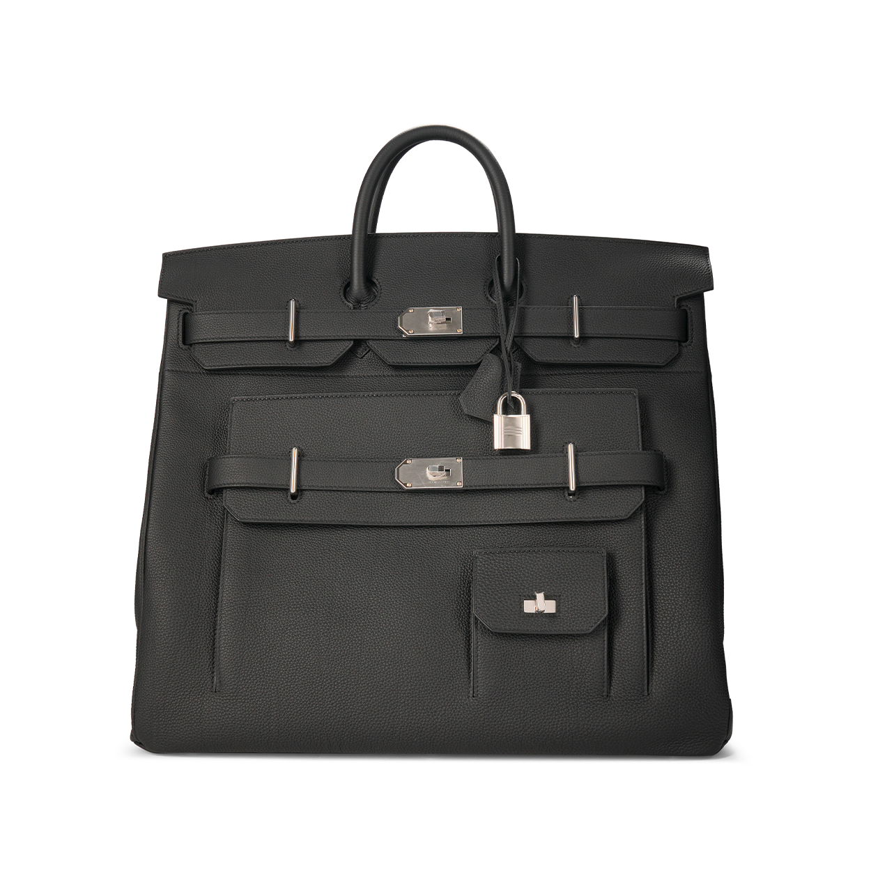 Hermès Hac 50 Multipockets Togo Black - 2024