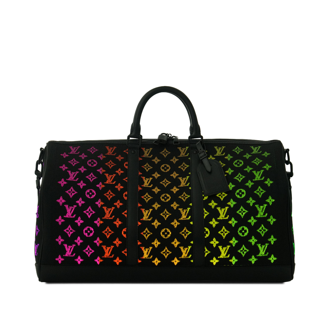Louis Vuitton Keepall LED Monogram 50 Black - 2024
