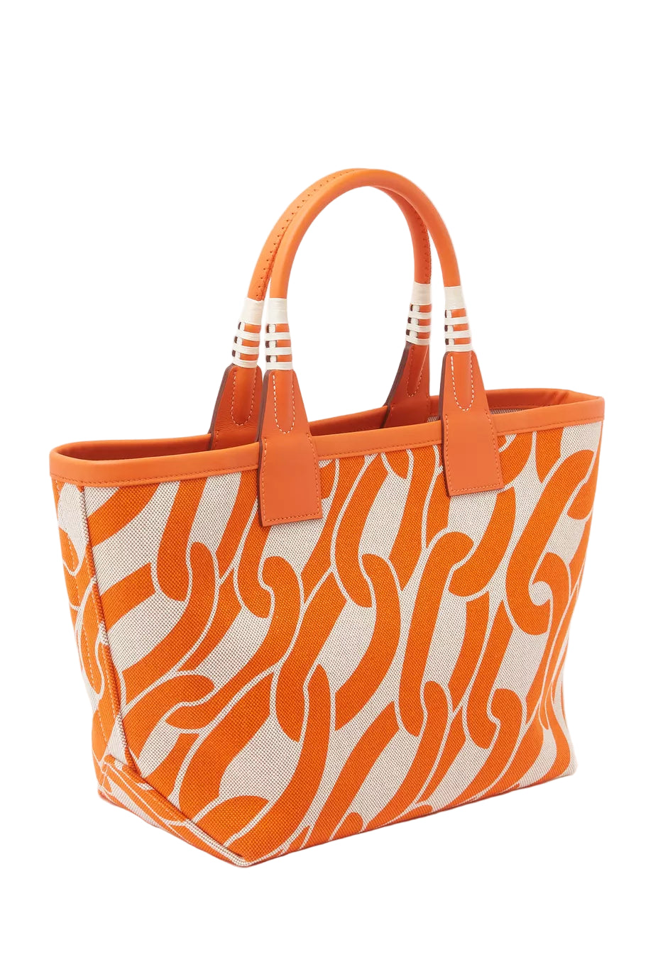 Hermès Steeple 25 Bag - Swift Toile Canvas Maillons & Co