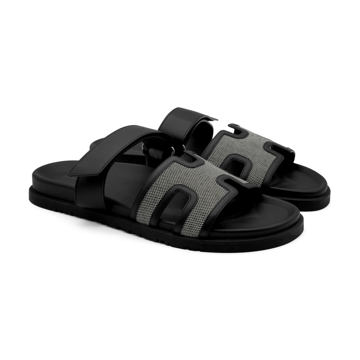 Hermès Chypre sandal - Prunoir/Noir (45)