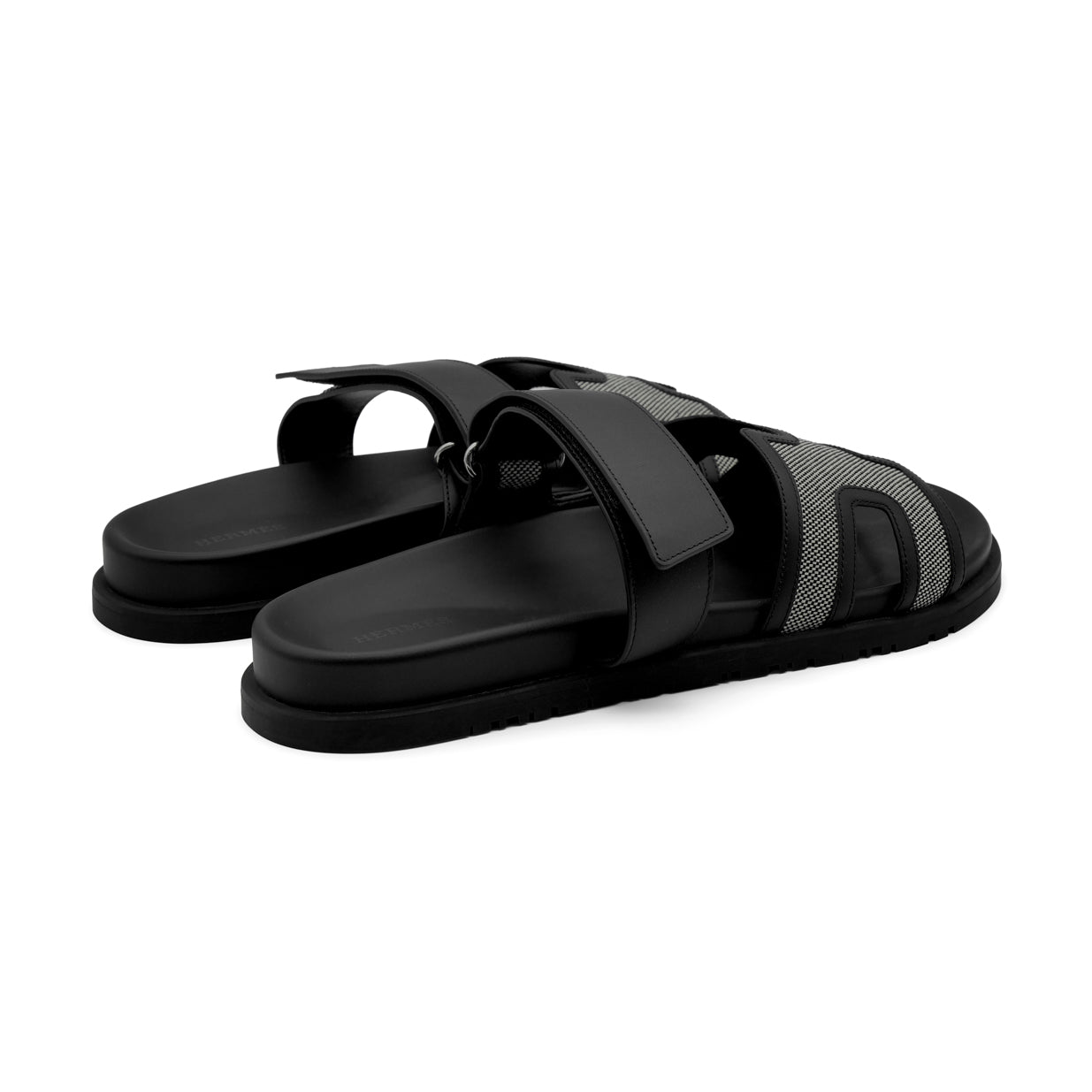 Hermès Chypre sandal - Prunoir/Noir (45)