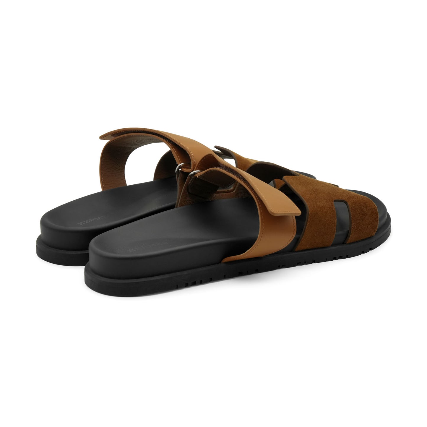 Hermès Chypre Sandal - Brun Fumé/Miel/Suede (45)